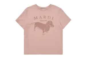 Mardi Mercredi (Exclusive) Slim Tee DDANJI Pastel Salmon front view