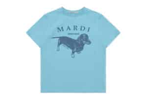 Mardi Mercredi (Exclusive) Slim Tee DDANJI Vivid Blue front view