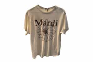 Mardi Mercredi Flowermardi Tee Cream Brown