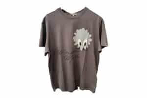 Mardi Mercredi Monsieur With Logo Unisex Tee Charcoal