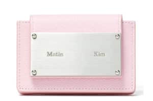 Matin Kim Accordion Wallet Light Pink WL001