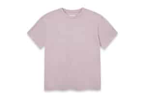 Matin Kim Doodle Logo Graphic Tee Lilac TS069