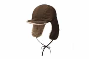 Matin Kim Reversible Trooper Hat Brown HT045