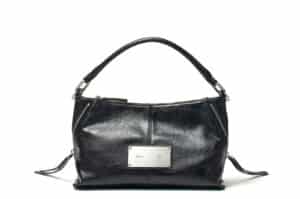 Matin Kim Side Zipper Two Way Bag Black BG004