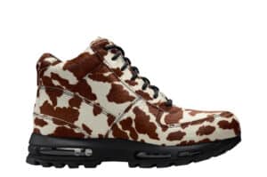 Nike Air Max Goadome Sail Cacao Wow Cow Print Pony Hair