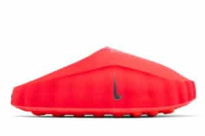 Nike Mind 001 Slide Solar Red front view