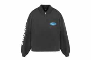 Represent Classic Parts Quarter Zip Aged Black