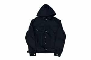 Represent Hooded Jacket Black