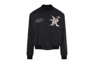 Represent Storms In Heaven Souvenir Bomber Jacket Jet Black