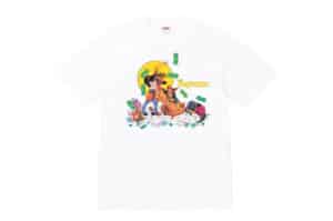 Supreme All Dogs Go To Heaven Tee White