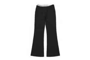 Vulcan Bravomavie Double Waist Sweatpants Black #005