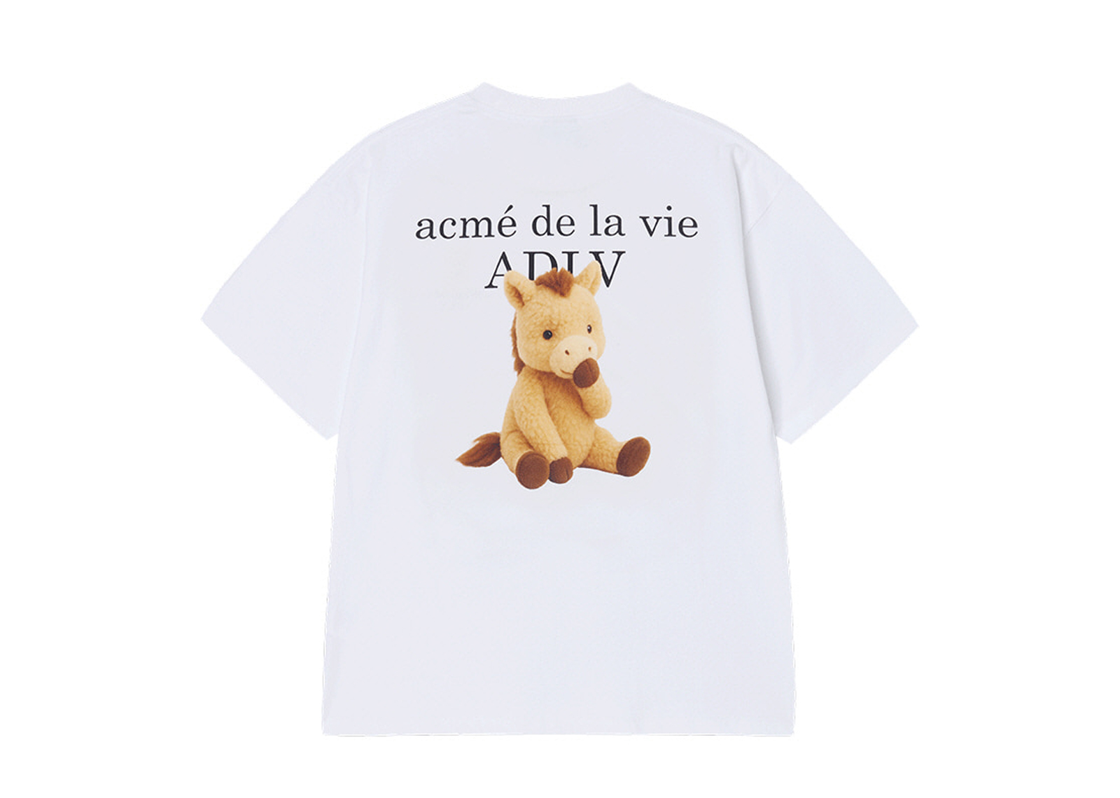 ADLV Horse Doll Tee White