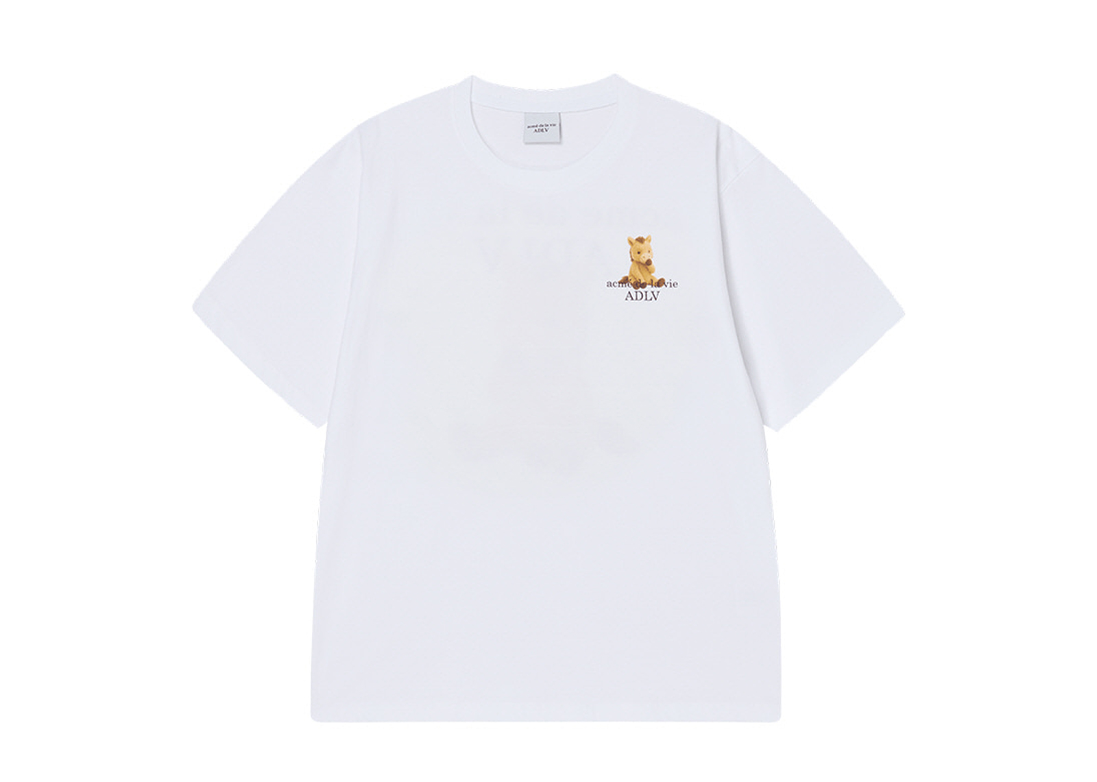ADLV Horse Doll Tee White