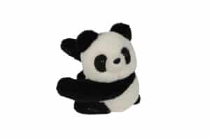 Carlyn Panda Keyring Black White J75130010