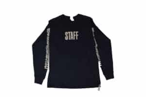Justin Bieber Purpose Tour Melbourne Staff L/S Tee Navy