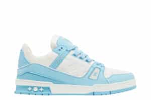 Louis Vuitton Trainer Low White Sky Blue