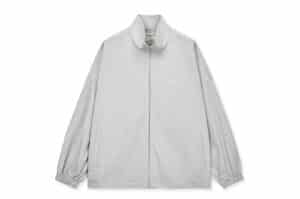 Matin Kim Back Logo High Neck Jumper Light Grey JP308