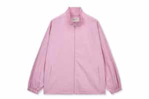 Matin Kim Back Logo High Neck Jumper Pink JP308