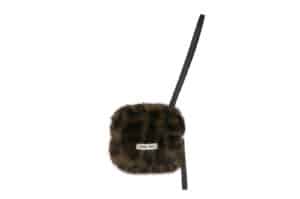 Matin Kim Leopard Mini Pouch Brown AC017