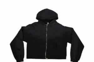 PANQ 26SS Washed Gradient Suit Hoodie Black