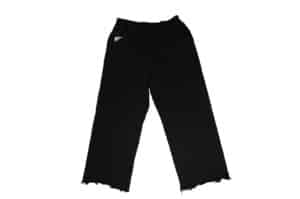 PANQ 26SS Washed Gradient Suit Pants Black