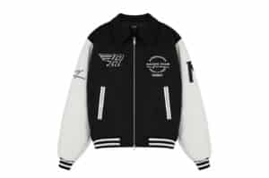 Represent Racing Team Varsity Jacket Black:White