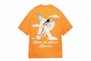 Represent Storms In Heaven Tee Neon Orange