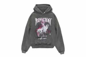 Represent Take Me Higher Hoodie Vintage Grey