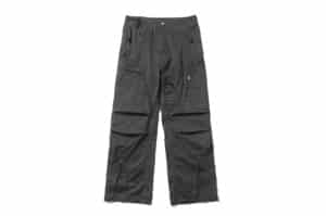 SONGAADON Multi Pocket Ammunition Work Pants Black
