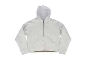SONGAADON Wax Crackle hoodie White
