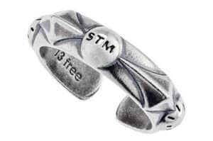 Sentiments Ring Antique 925 Silver No.702