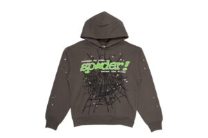 Sp5der Punk V2 Hoodie Slate Grey