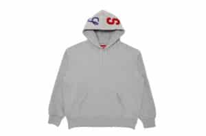 Supreme Multi S Logo Hooded Sweatshirt Heather Grey