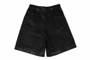 UNKNOWNWORLD Reverse Pocket Denim Shorts Black UN232-528042
