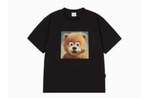 ADLV AC Bear Baby Face Jewelry Tee Black