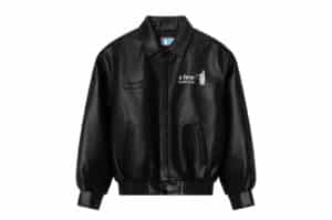 A Few Good Kids Moomin Pu Leather Jacket Black