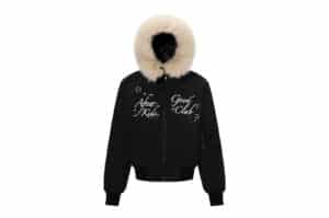 A Few Good Kids Moomin Embroded Puffer Jacket Black