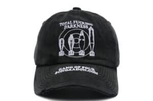 SONGAADON Missile Embroidered Baseball Cap Black