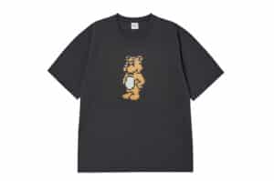 ADLV Block AC Bear Short Sleeve Tee Charcoal