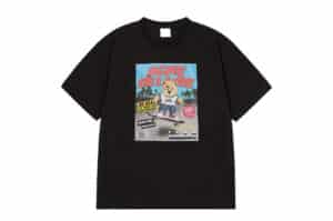 ADLV Magazine AC Bear Short Sleeve Tee Black