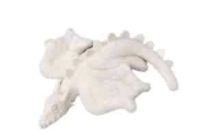 AWHITE Flying Dragon Mini Plush White AWD012