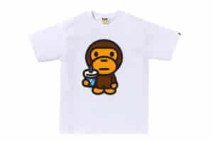BAPE ABC Camo Baby Milo Juice Summer Tee White