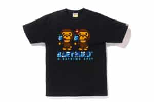 BAPE ABC Milo Ice Pop Summer Tee Black:Blue