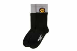 BAPE Baby Milo Socks Grey