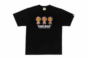 BAPE EU Camo Baby Milo Tee (FW25) Black
