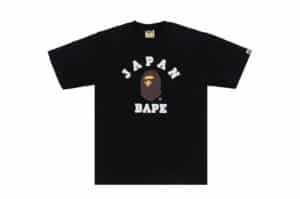 BAPE Japan College City Tee Black
