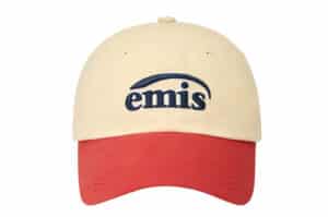 Emis Duo Logo Two Tone Ball Cap Beige