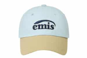 Emis Duo Logo Two Tone Ball Cap Pastel Blue