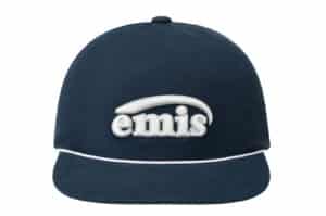 Emis New Logo Cotton Trucker Hat Navy