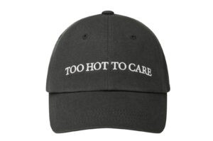Emis Quote Ball Cap Gray